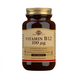 Solgar Natural Vitamin B12 100ug Tablets 100