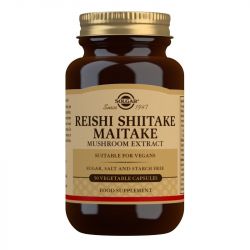 Solgar Reishi Shiitake Maitake Mushroom Extract Vegicaps 50