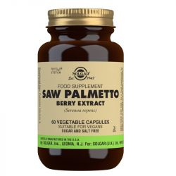 Solgar Saw Palmetto Berry Extract Vegicaps 60