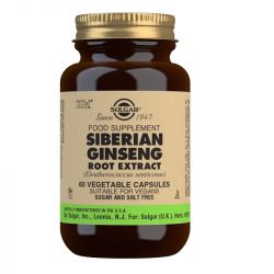 Solgar Siberian Ginseng Root Extract Vegicaps 60