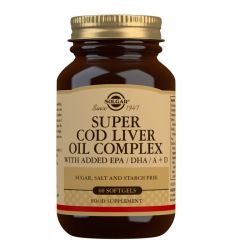 Solgar Super Cod Liver Oil Complex Softgels 60