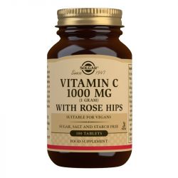 Solgar Vitamin C 1000mg with Rose Hips tablets 100