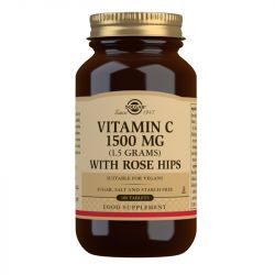 Solgar Vitamin C 1500mg with Rose Hips Tablets 180