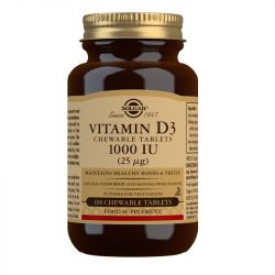 Solgar Vitamin D3 1000iu Chewable Tabs 100