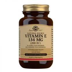 Solgar Vitamin E 134mg (200iu) Vegetarian Softgels 100