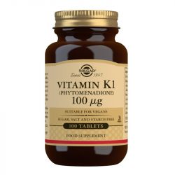 Solgar Vitamin K1 (Natural) 100ug Tablets 100