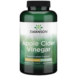 Swanson Apple Cider Vinegar 1250mg High Potency Capsules 180