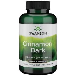 Swanson Cinnamon Bark Maximum Strength Capsules 120
