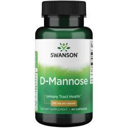 Swanson D-Mannose 700mg Capsules 60