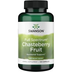 Swanson Full Spectrum Chasteberry Fruit 400mg Capsules 120