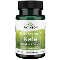 Swanson Full Spectrum Kale 400mg Capsules 60