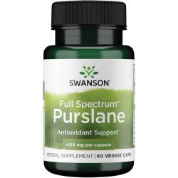 Swanson Full Spectrum Purslane 400mg Capsules 60