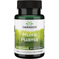 Swanson Muira Puama 250mg (10:1) Capsules 60