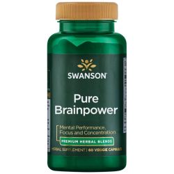 Swanson Pure Brainpower Capsules 60