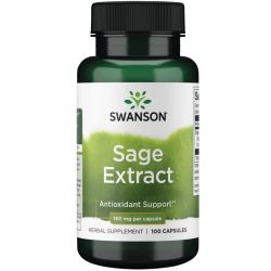 Swanson Sage Extract 160mg Capsules 100