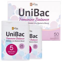 Sweet Cures UniBac Feminine Balance Capsules 50