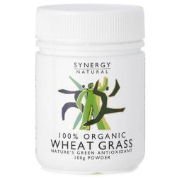 Synergy Natural Organic Wheat Grass Powder 100g