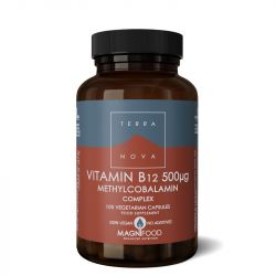 Terranova Vitamin B12 500ug Complex Vegicaps 100