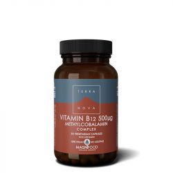 Terranova Vitamin B12 500ug Complex Vegicaps 50