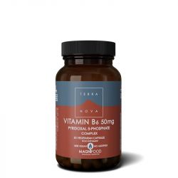 Terranova Vitamin B6 50mg (P-5-P) Vegicaps 50