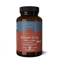 Terranova Vitamin D3 1000iu with K2 100ug Capsules 100