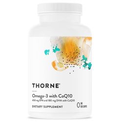Thorne Omega-3 + CoQ10 Gelcaps 90