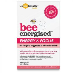 UnBEElievable Health Bee Energised Energy & Focus Capsules 20