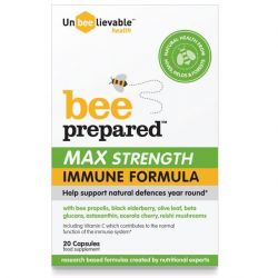 UnBEElievable Health Bee Prepared Immune Formula Max Strength Capsules 20