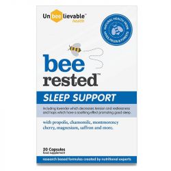 UnBEElievable Health Bee Rested Sleep Support Capsules 20