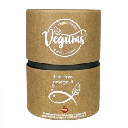 Vegums Fish-Free Omega-3 Gummies 60