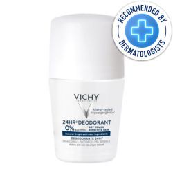 Vichy Deodorant 24 Hour Aluminium Free Roll on 50ml