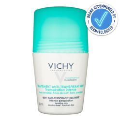Vichy Deodorant 48 Hour Intensive Antiperspirant Roll On 50ml