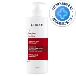 Vichy Dercos Energising Shampoo 390ml recommended by dermatologists