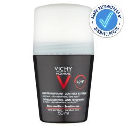 Vichy Homme 72hr Extreme Anti-Perspirant Roll-on 50ml