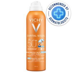 Vichy Ideal Soleil Anti-Sand Mist for Children SPF50+ 200ml dermatologically recommended