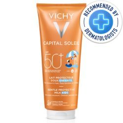 Vichy Ideal Soleil Children's Face and Body Gentle Milk SPF 50+ 300ml recommended by dermatologists