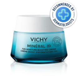 Vichy Mineral 89 72hr Moisture Boosting Cream 50ml recommended by dermatologists