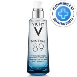 Vichy Mineral 89 Fortifying and Plumping Daily Booster 75ml recommended by dermatologists