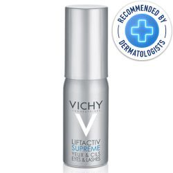 Vichy LiftActiv Serum Eyes & Lashes 15ml recommended by dermatologists