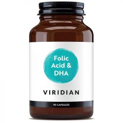 Viridian Folic Acid with DHA Veg Caps 90