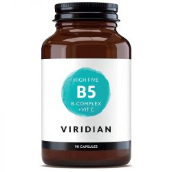 Viridian HIGH FIVE B-Complex + Vitamin C Capsules 90