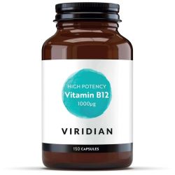 Viridian High Potency Vitamin B12 1000ug Vegicaps 150