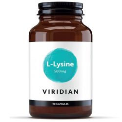 Viridian L-Lysine 500mg Veg Caps 90