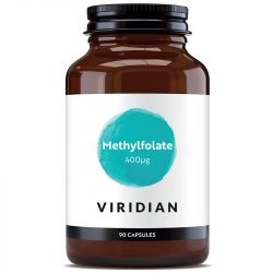 Viridian Methylfolate 400ug Capsules 90