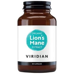 Viridian Organic Lion's Mane Extract Caps 30