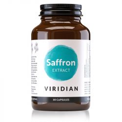 Viridian Saffron Extract 30mg with Marigold Veg Caps 30