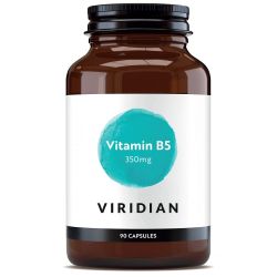 Viridian Vitamin B5 (Pantothenic Acid) 350mg  Veg Caps 90