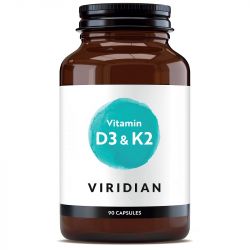 Viridian Vitamin D3 & K2 Capsules 90