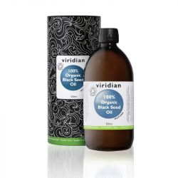 Viridian 100% Organic Black Seed Oil 500ml