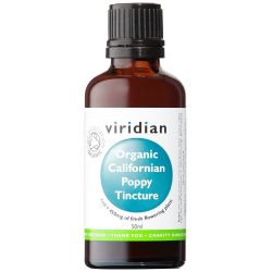 Viridian 100% Organic California Poppy Tincture 50ml